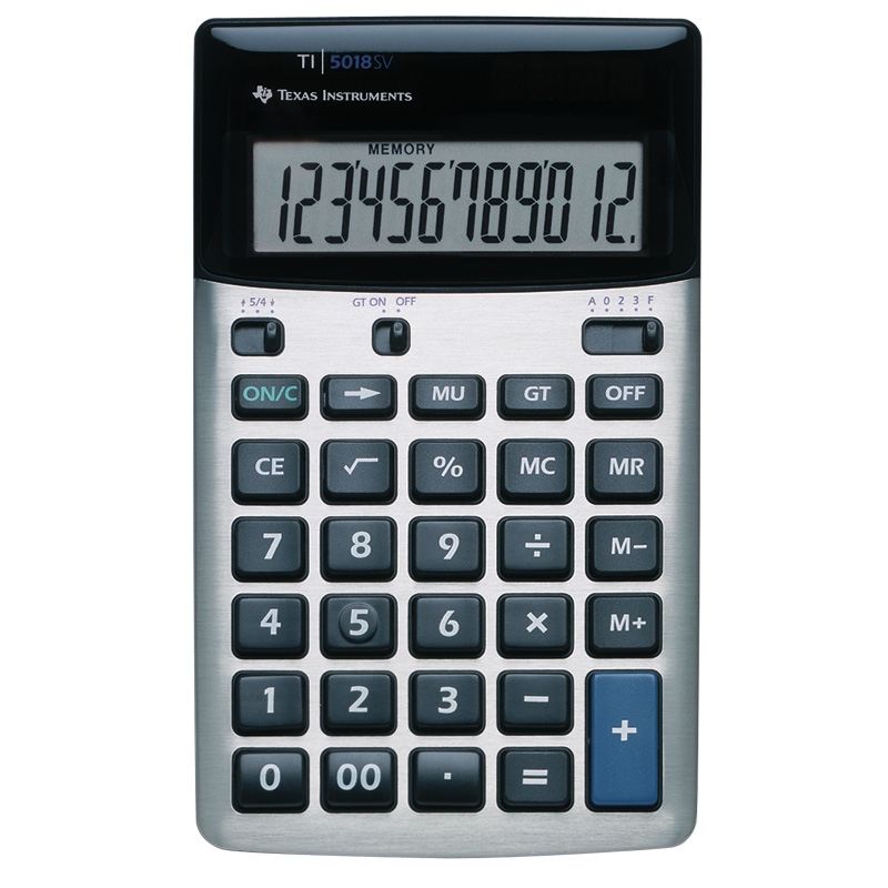TI-5018SV, Bordsräknare