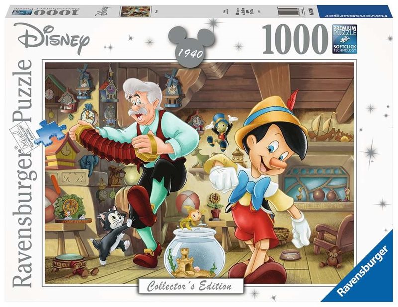 Pinocchio 1000 bitars pussel - Disney