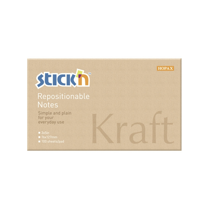 Kraftblock, 76x127, 100b