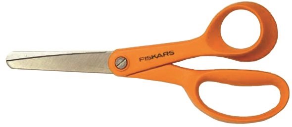 Fiskars barnsax orange höger