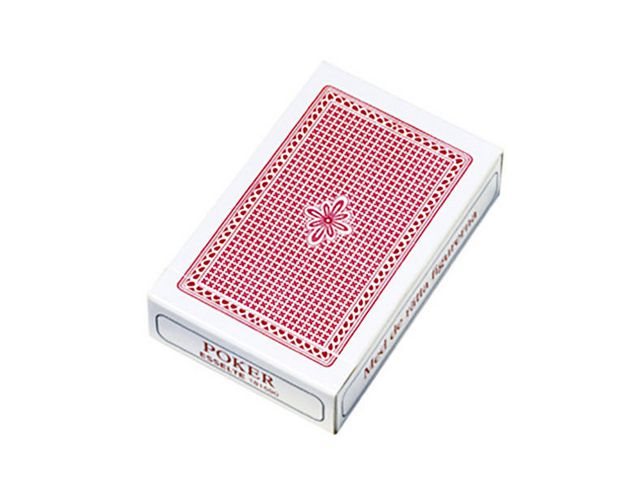 Spelkort Öbergs Poker FSC röd 