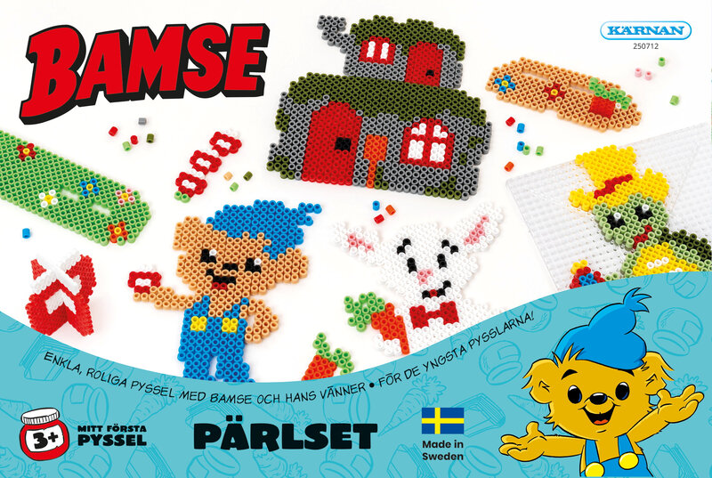 Bamse Pärlplattor, 4000 pärlor