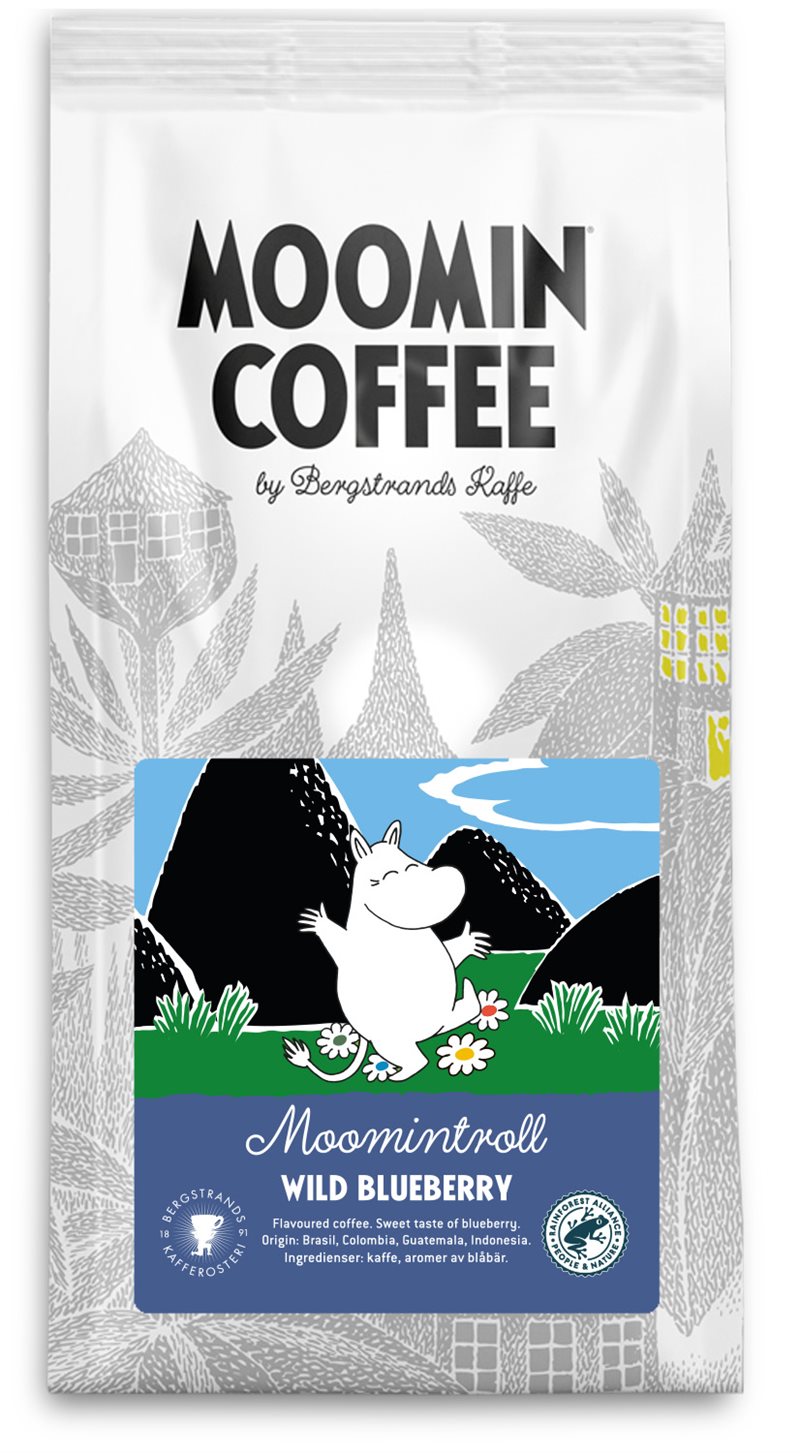 Muminkaffe Mumintrollet - Blåbär 250g