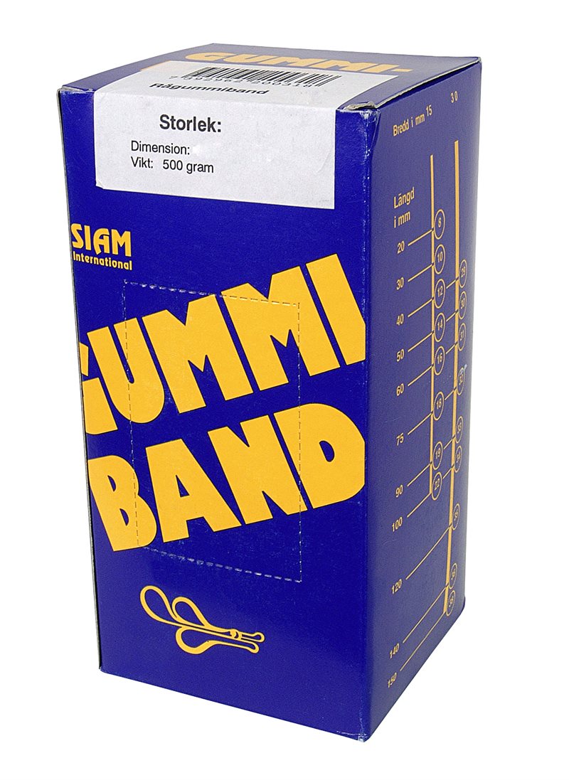 Gummiband nr. 74  90x9,0mm (500g)