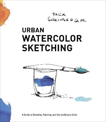 Urban watercolor sketching