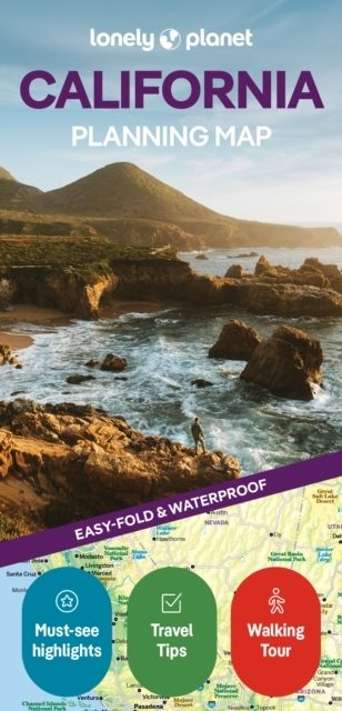 Lonely Planet California Planning Map