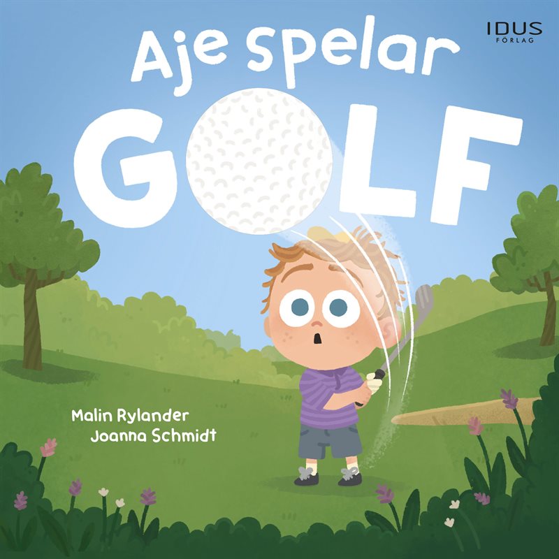 Aje spelar golf