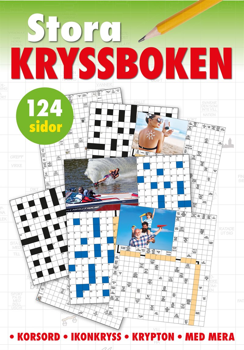 Stora kryssboken : Korsord, ikonkryss, krypton med mera