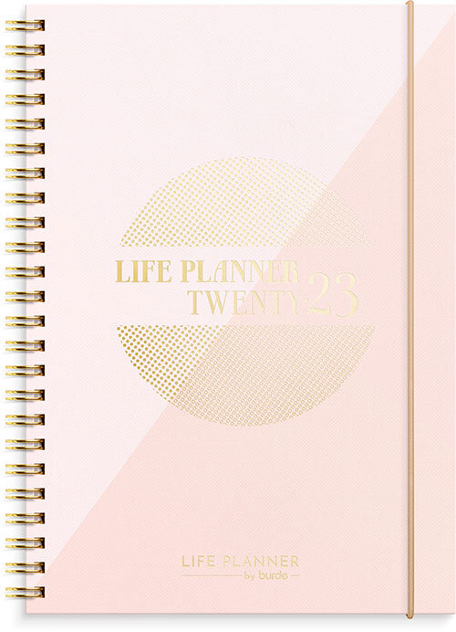 Kalender 2023 Life Planner Pink A5