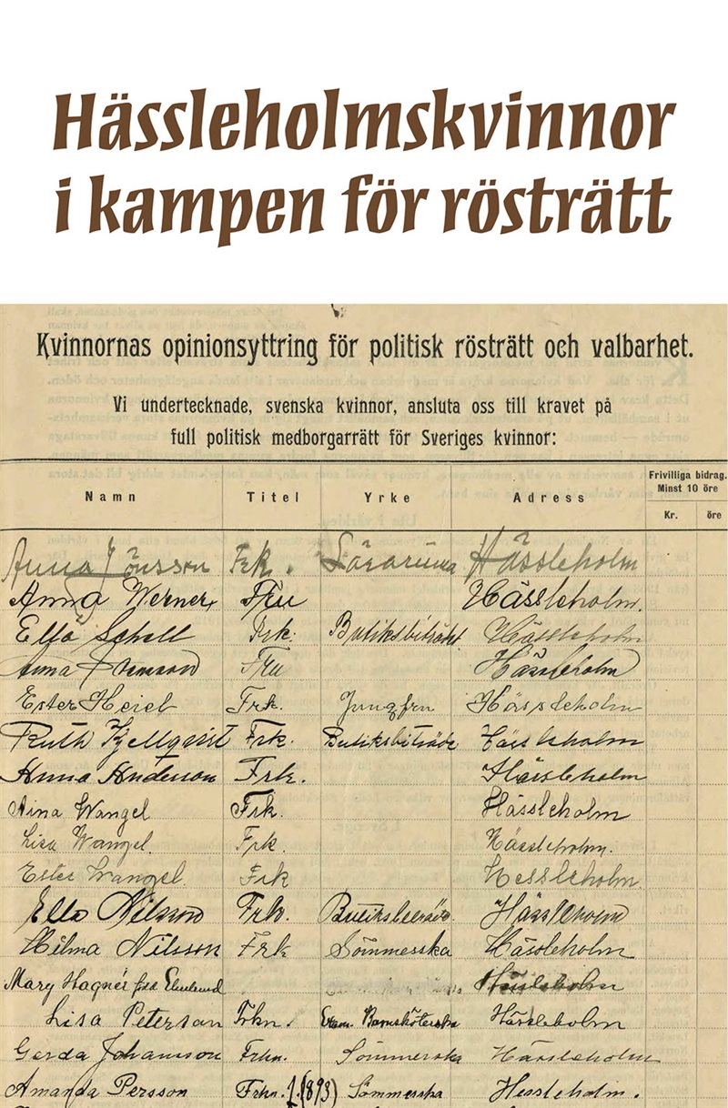 Hässleholmskvinnor i kampen för rösträtt