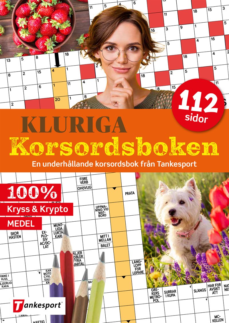 Kluriga korsordsboken - medellätta kryss