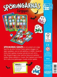 Barnspel - Spökungarnas färgspel